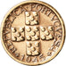 Moneta, Portogallo, 10 Centavos, 1945, BB, Bronzo, KM:583