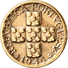 Moneta, Portogallo, 10 Centavos, 1946, BB, Bronzo, KM:583