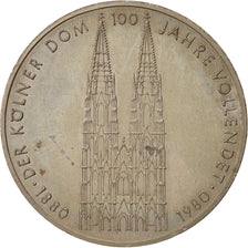 GERMANY - FEDERAL REPUBLIC, 5 Mark, 1980, Stuttgart, Germany, AU(55-58), Copp...