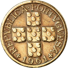 Moneta, Portogallo, 10 Centavos, 1961, BB, Bronzo, KM:583