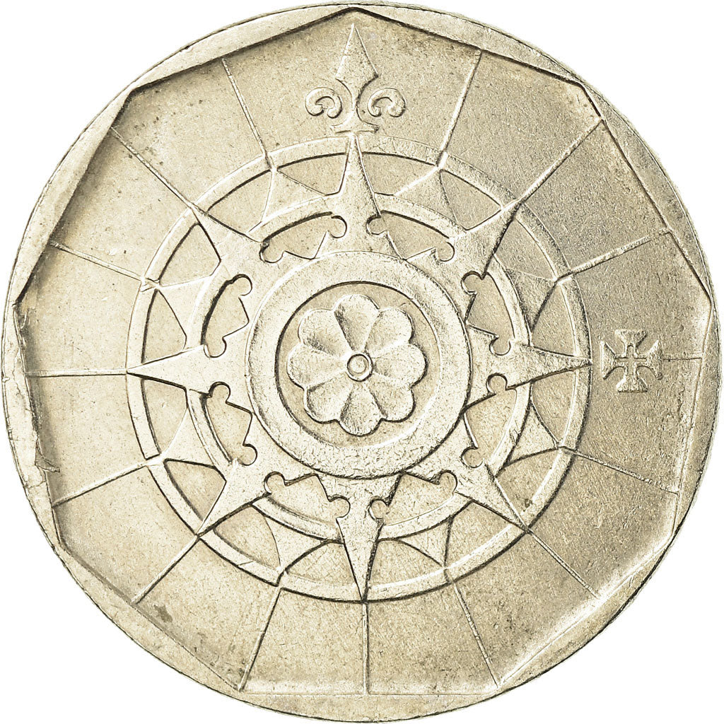 Münze, Portugal, 20 Escudos, 1987, Lisbon, SS+, Copper-nickel, KM:634.1