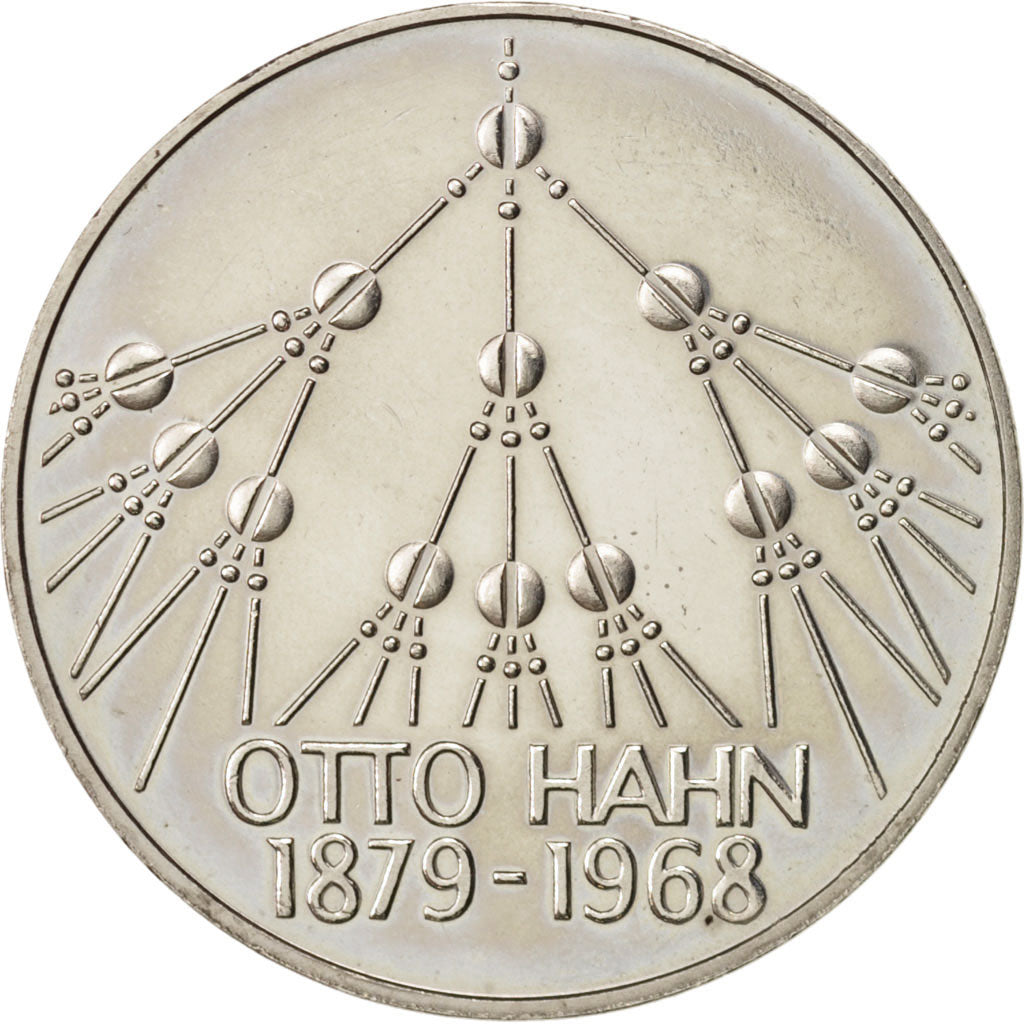 GERMANY - FEDERAL REPUBLIC, 5 Mark, 1976, Karlsruhe, Germany, MS(60-62), Copp...