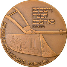 Israel, Medaille, 100 Years of Settlement, Politics, Society, War, 1982, UNZ