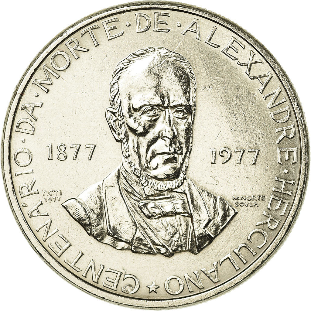 Monnaie, Portugal, 5 Escudos, 1977, Lisbonne, SUP, Copper-nickel, KM:606
