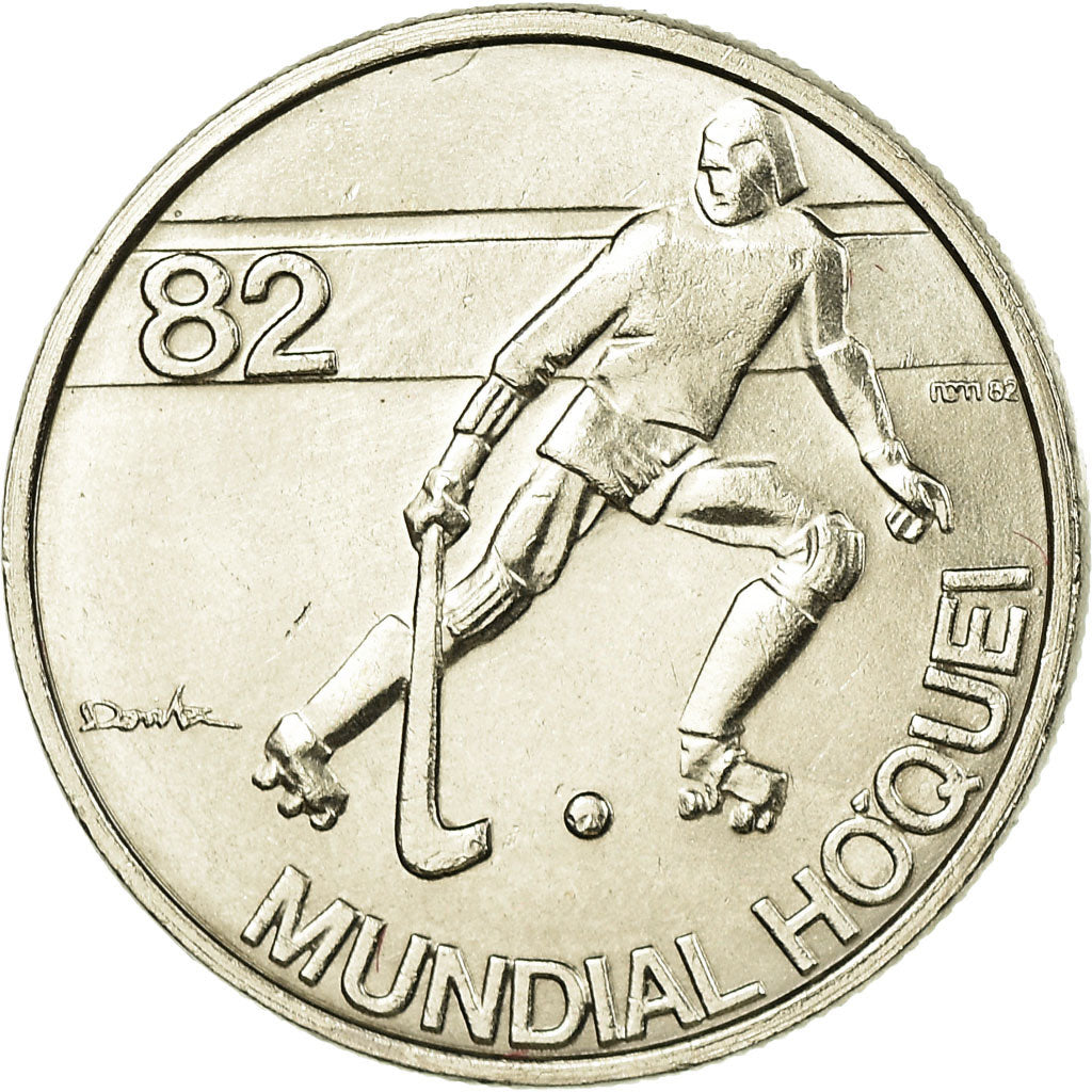 Munten, Portugal, 2-1/2 Escudos, 1982, Lisbon, PR, Copper-nickel, KM:613