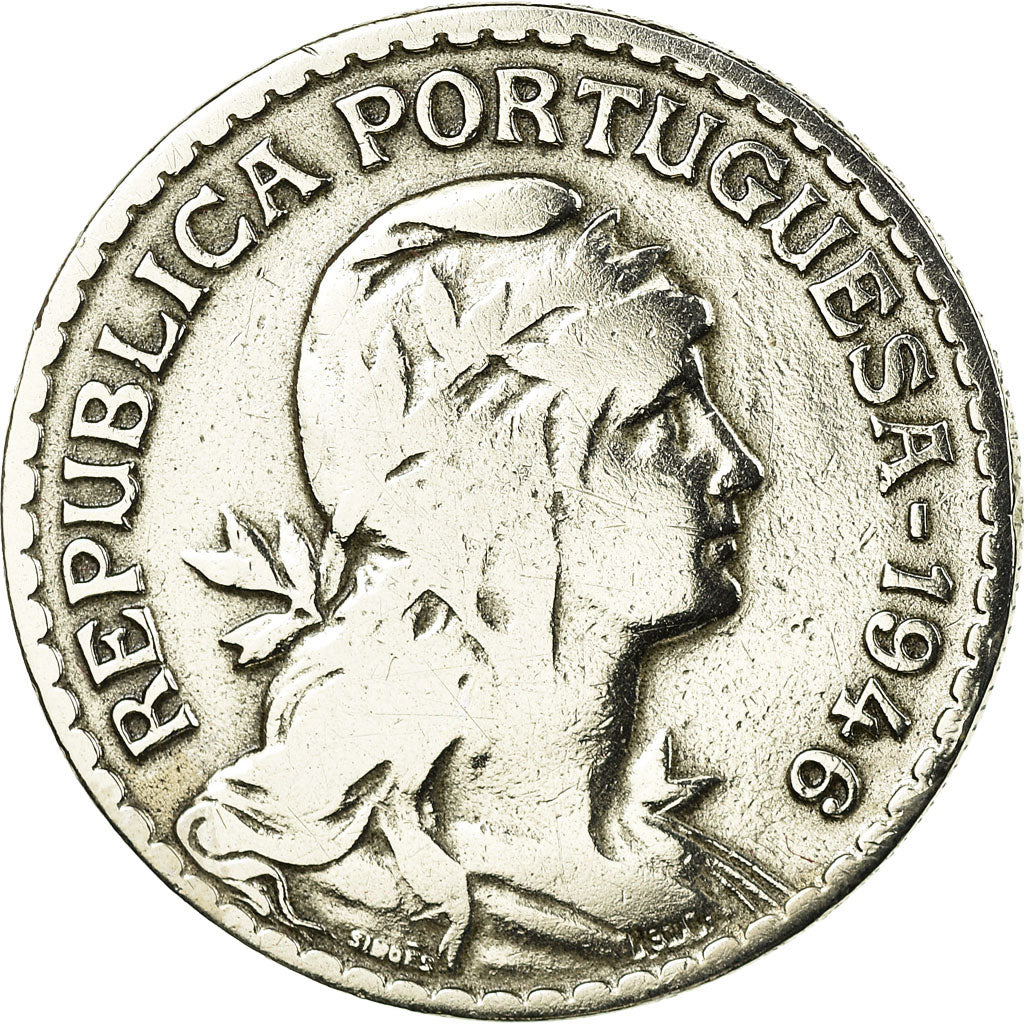 Münze, Portugal, Escudo, 1946, S, Copper-nickel, KM:578