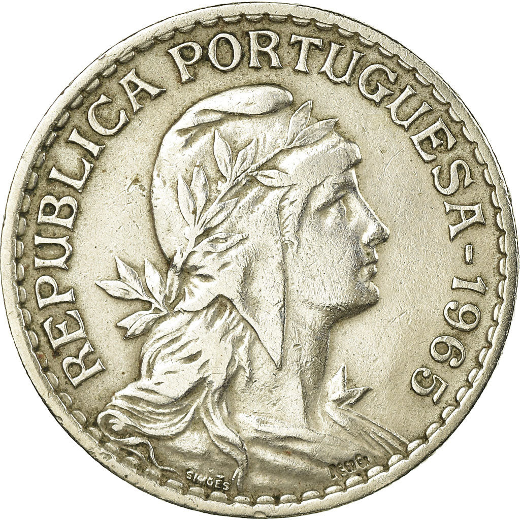 Moneta, Portogallo, Escudo, 1965, BB, Rame-nichel, KM:578