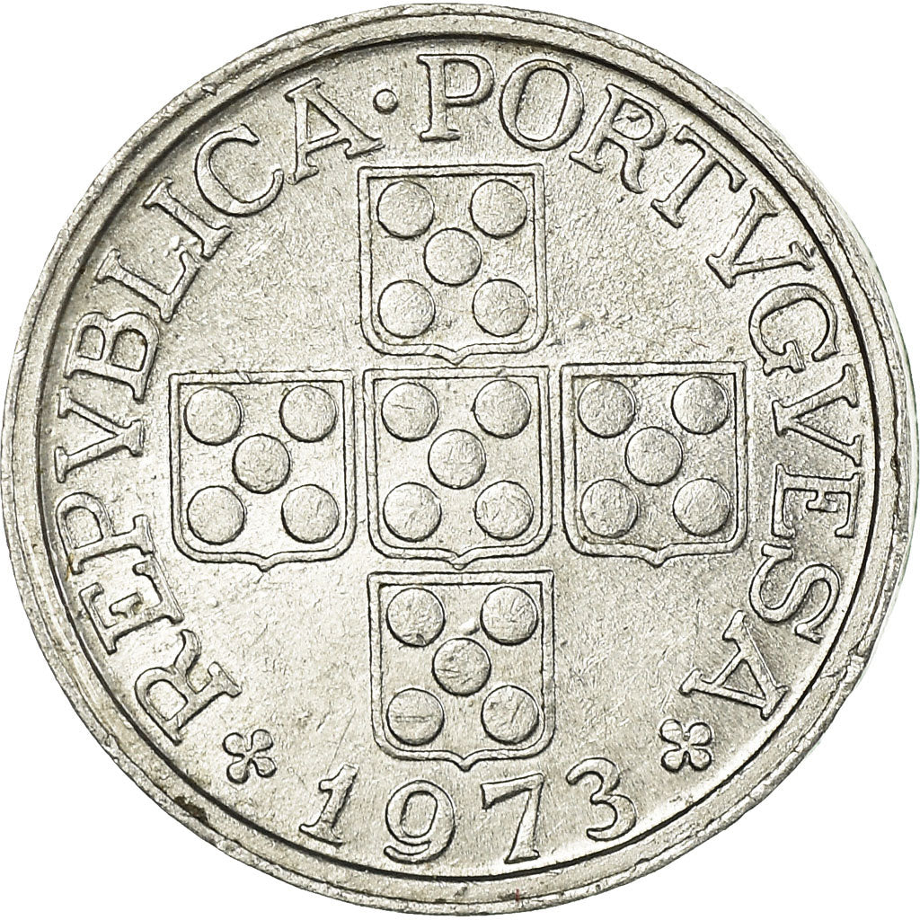 Moneta, Portogallo, 10 Centavos, 1973, BB, Alluminio, KM:594