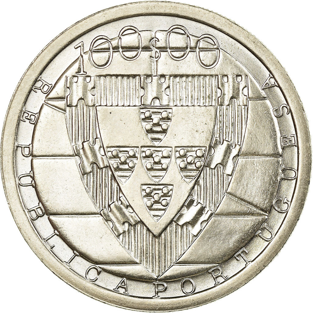 Münze, Portugal, 100 Escudos, 1985, VZ, Copper-nickel, KM:630