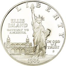 Coin, United States, Dollar, 1986, U.S. Mint, San Francisco, Proof, MS(63)