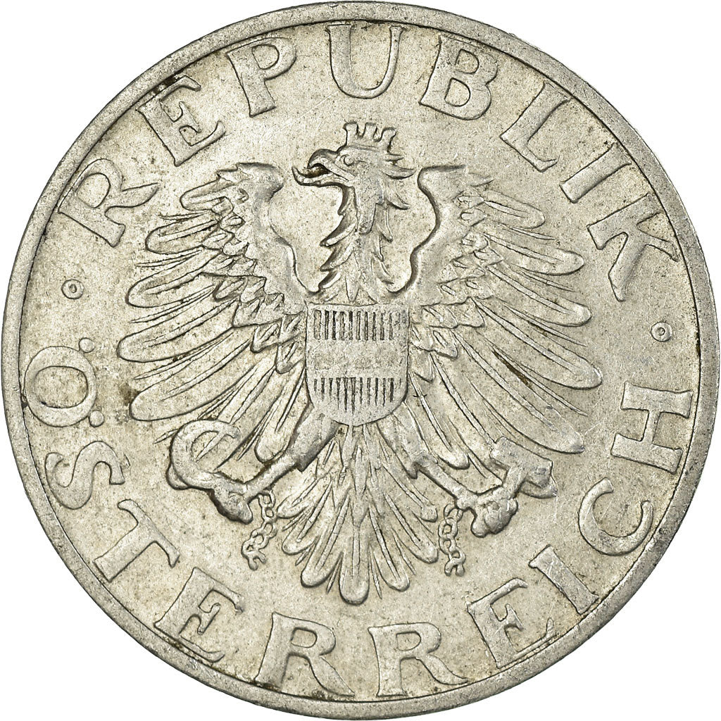 Moneta, Austria, 2 Schilling, 1947, VF(30-35), Aluminium, KM:2872