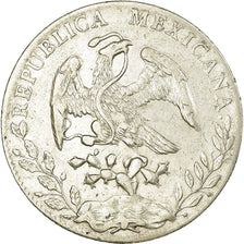 Münze, Mexiko, 8 Reales, 1895, Guanajuato, SS, Silber, KM:377.8