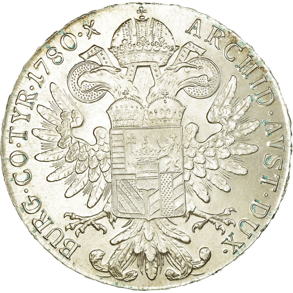 Moeda, Áustria, Joseph II, Thaler, 1780, Nova cunhagem oficial, AU(55-58)
