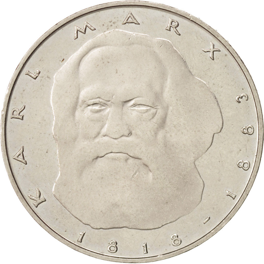 GERMANY - FEDERAL REPUBLIC, 5 Mark, 1983, Hamburg, Germany, MS(60-62), Copper...