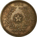 Moneda, Paraguay, 2 Centesimos, 1870, MBC+, Cobre, KM:3