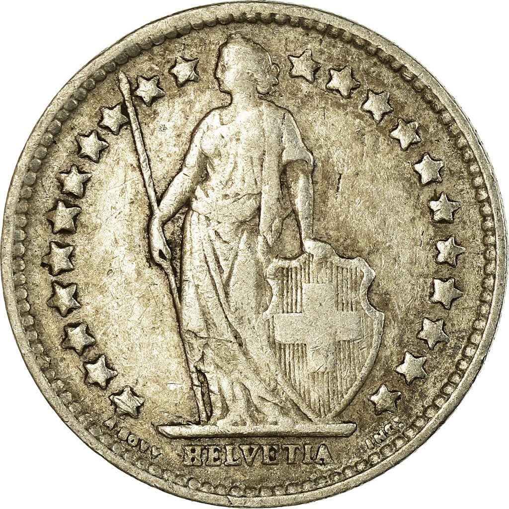 Monnaie, Suisse, 1/2 Franc, 1913, Bern, TB+, Argent, KM:23