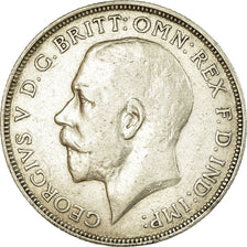 Moneta, Gran Bretagna, George V, Florin, Two Shillings, 1912, BB+, Argento