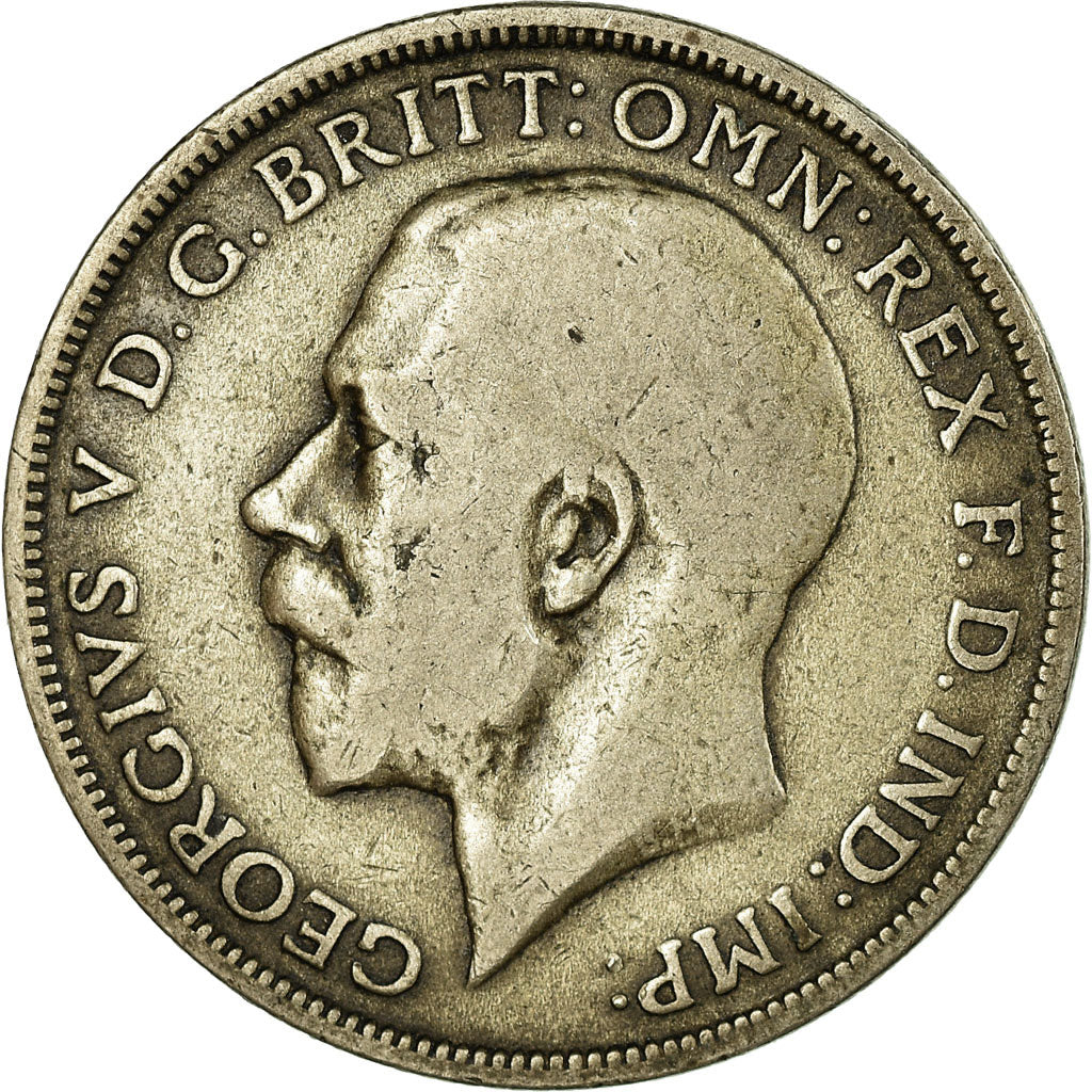 Moneta, Gran Bretagna, George V, Florin, Two Shillings, 1920, MB+, Argento
