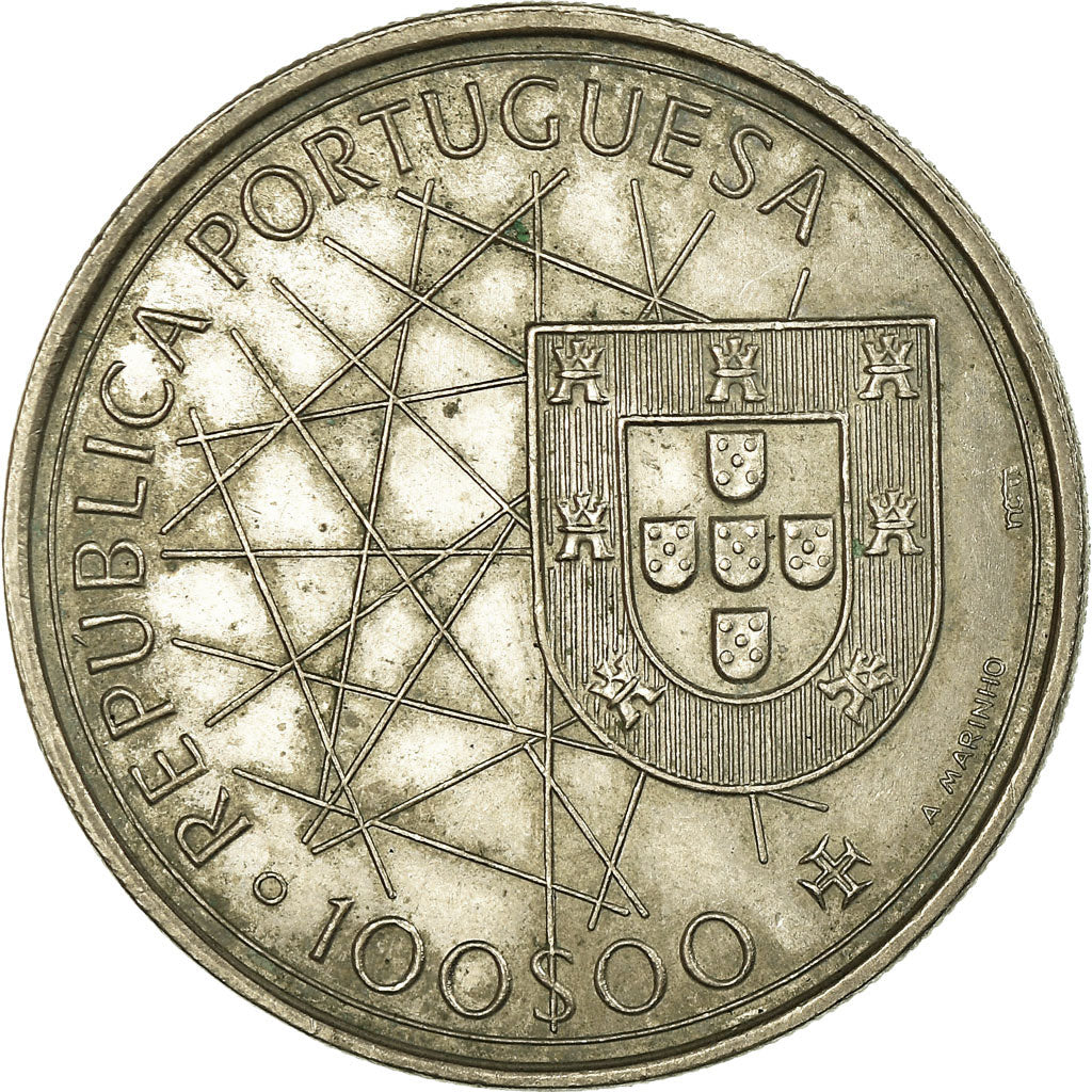 Moneta, Portogallo, 100 Escudos, 1989, MB, Rame-nichel, KM:648