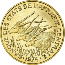 Moneta, Stati dell’Africa centrale, 10 Francs, 1974, Paris, ESSAI, FDC