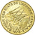 Moeda, Estados da África Central, 5 Francs, 1973, Paris, MS(65-70)