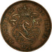 Coin, Belgium, Leopold II, 2 Centimes, 1870, AU(55-58), Copper, KM:35.1