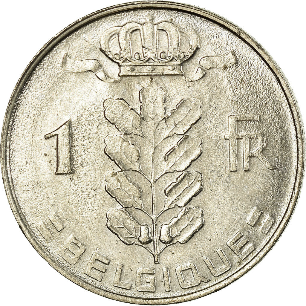 Coin, Belgium, Franc, 1977, AU(55-58), Copper-nickel, KM:142.1