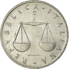 Moneta, Włochy, Lira, 1958, Rome, EF(40-45), Aluminium, KM:91
