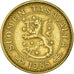 Munten, Finland, 20 Markkaa, 1955, ZF, Aluminum-Bronze, KM:39