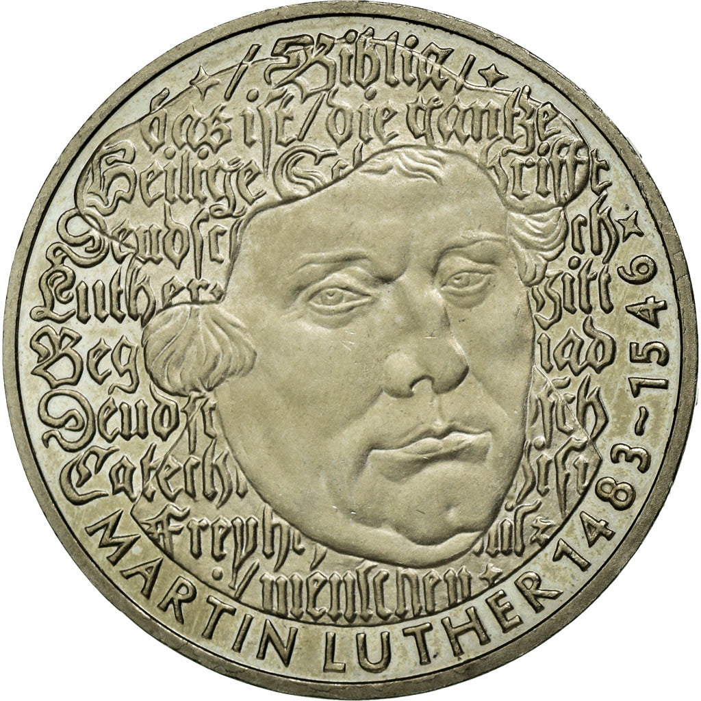 Monnaie, République fédérale allemande, 5 Mark, 1983, Karlsruhe, Germany