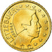 Luxemburgo, 50 Euro Cent, 2004, MS(63), Latão, KM:80