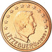 Lussemburgo, Euro Cent, 2003, SPL, Acciaio placcato rame, KM:75