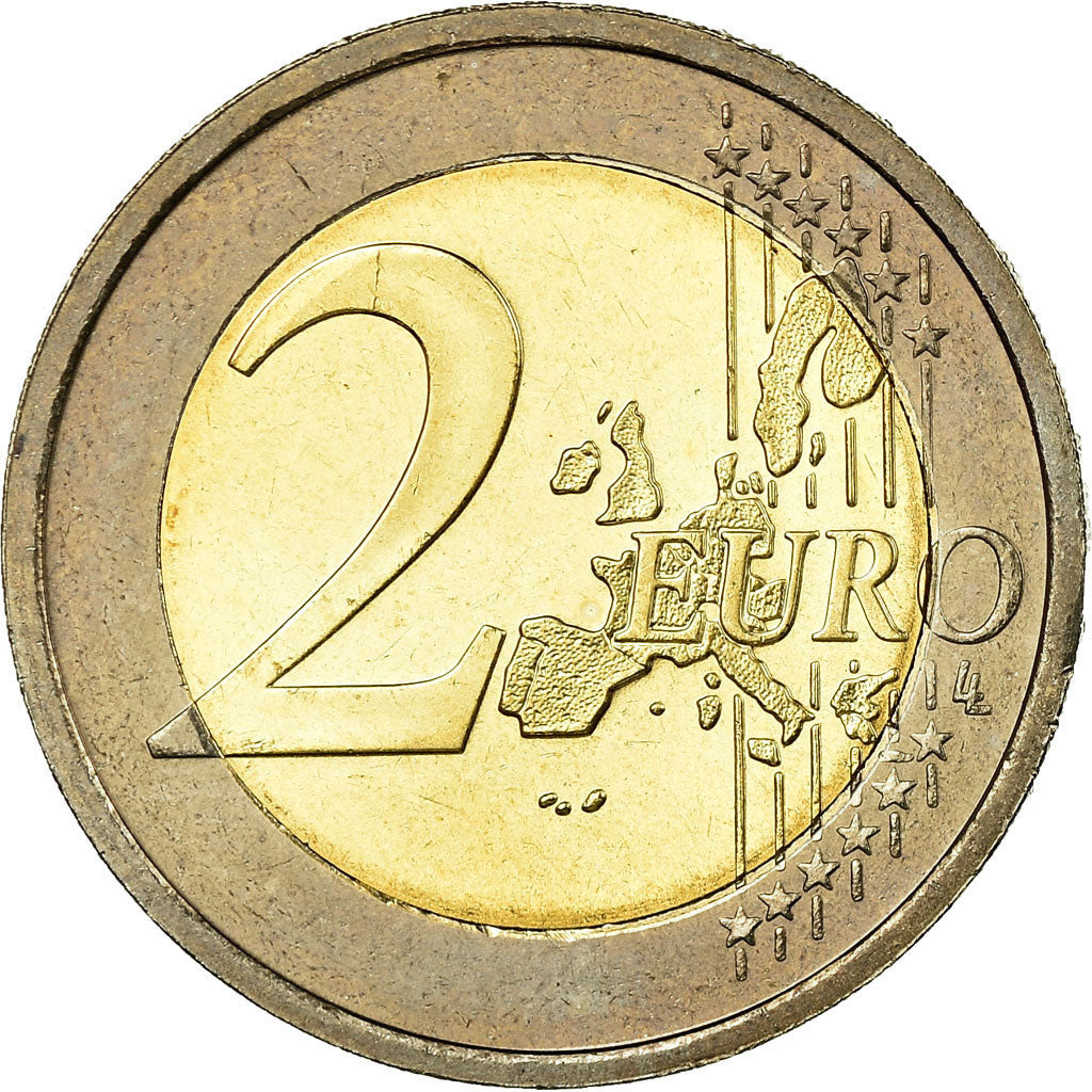 IRELAND REPUBLIC, 2 Euro, 2004, MS(63), Bi-Metallic, KM:39