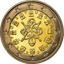 Portugal, 2 Euro, 2004, UNZ, Bi-Metallic, KM:747