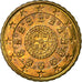 Portugal, 10 Euro Cent, 2004, SS, Messing, KM:743