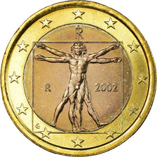 Italia, Euro, 2002, SPL-, Bi-metallico, KM:216