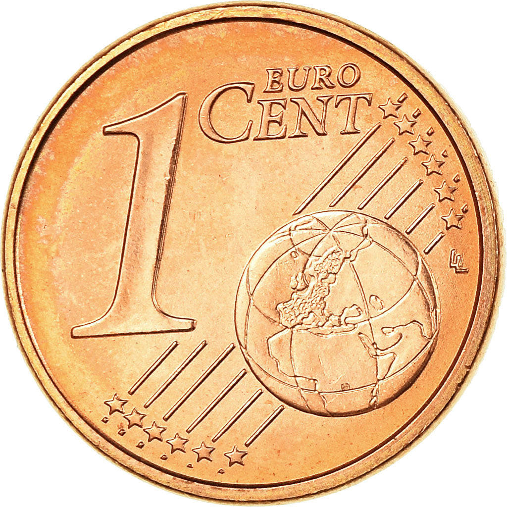 Italia, Euro Cent, 2004, SPL-, Acciaio placcato rame, KM:210