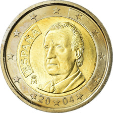 Espanha, 2 Euro, 2004, AU(55-58), Bimetálico, KM:1047