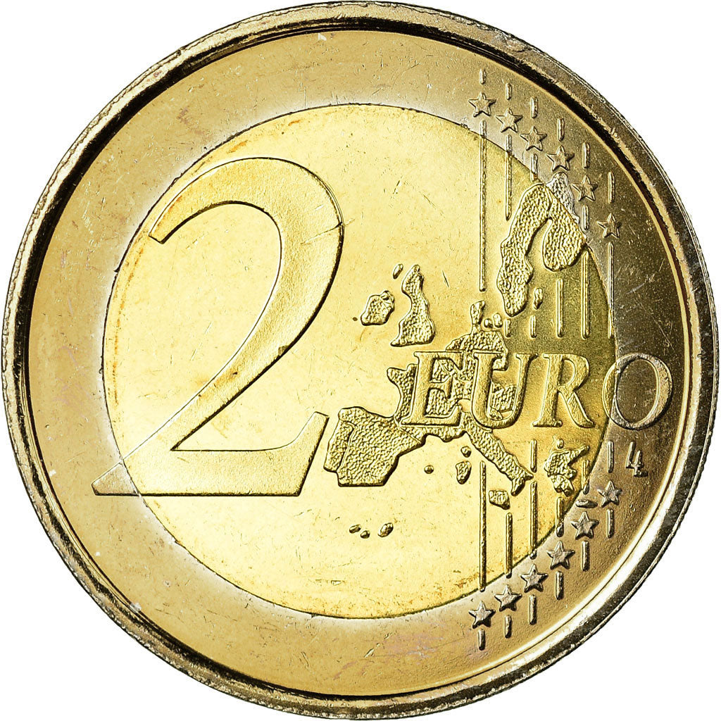 Spanien, 2 Euro, 2004, VZ, Bi-Metallic, KM:1047