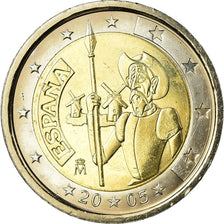 Spagna, 2 Euro, Don Quichotte, 2005, SPL, Bi-metallico, KM:1063