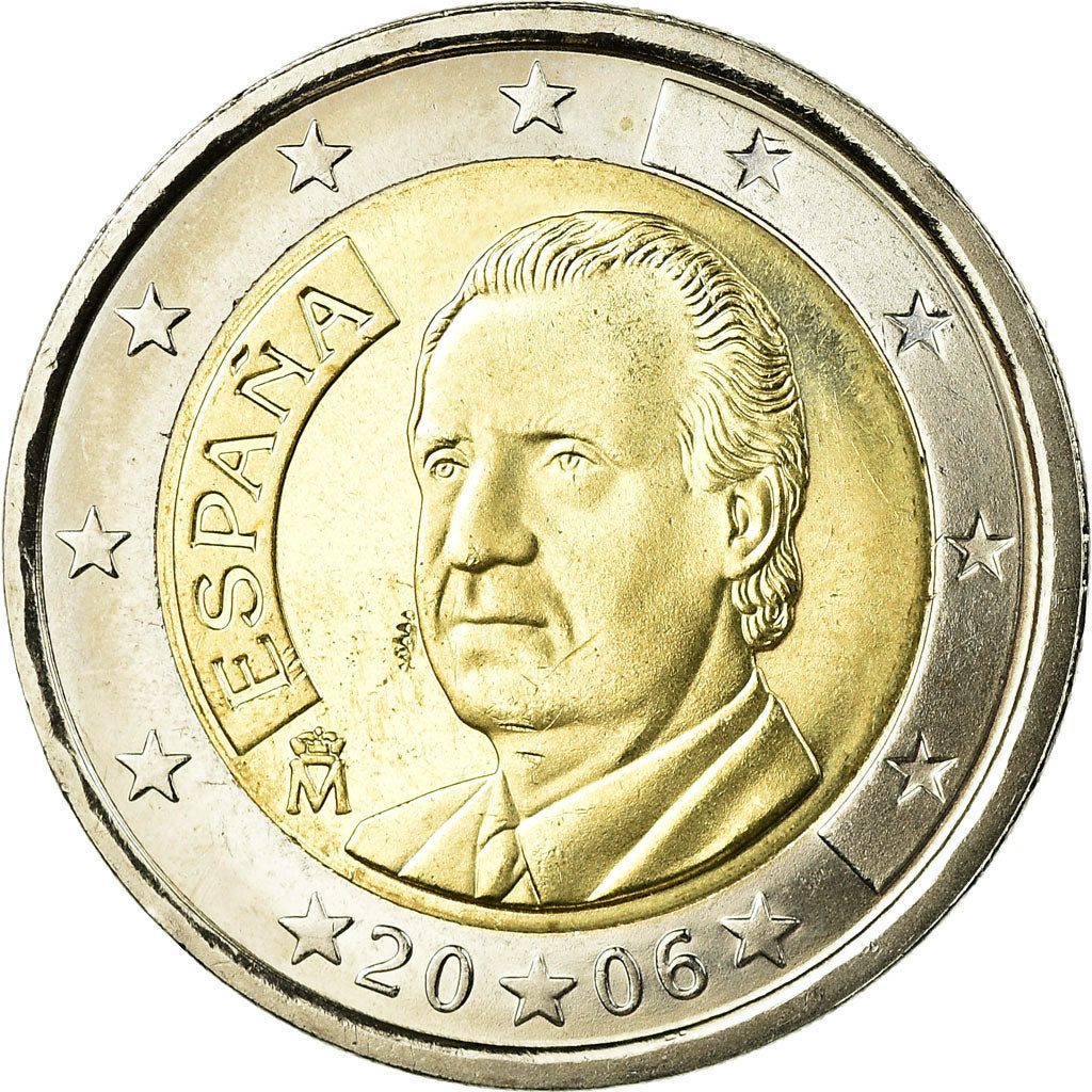 Spanje, 2 Euro, 2006, UNC-, Bi-Metallic, KM:1047