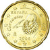Espagne, 20 Euro Cent, 2006, SUP, Laiton, KM:1044