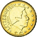 Luxembourg, 10 Euro Cent, 2012, MS(63), Brass, KM:89