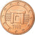 Malta, 2 Euro Cent, 2008, SPL-, Acciaio placcato rame, KM:126
