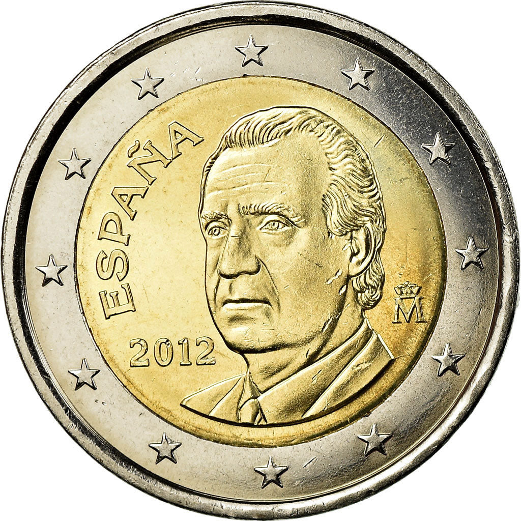 Spagna, 2 Euro, 2012, SPL-, Bi-metallico, KM:1151