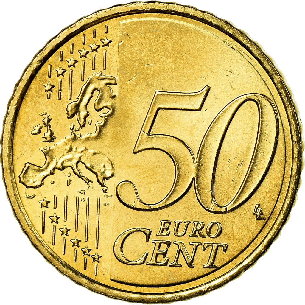 España, 50 Euro Cent, 2012, EBC, Latón, KM:1149