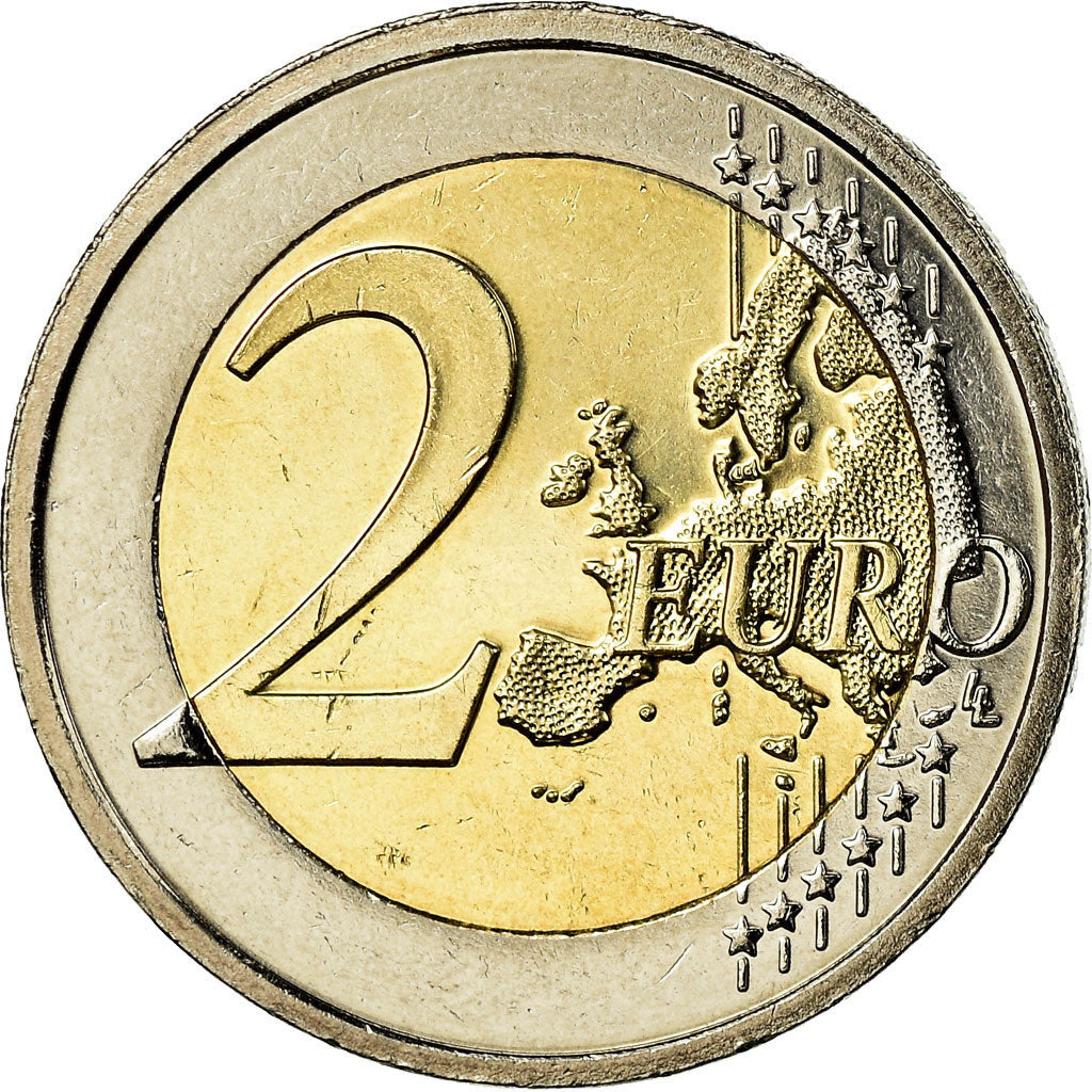 IRELAND REPUBLIC, 2 Euro, EMU, 10th Anniversary, 2009, AU(55-58), Bi-Metallic