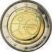 Finlândia, 2 Euro, EMU 10th Anniversary, 2009, AU(50-53), Bimetálico, KM:144