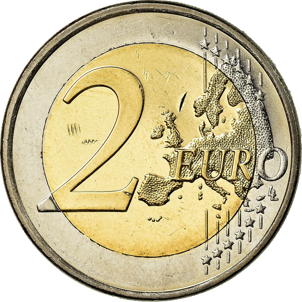 Finlândia, 2 Euro, EMU 10th Anniversary, 2009, AU(50-53), Bimetálico, KM:144
