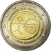 GERMANIA - REPUBBLICA FEDERALE, 2 Euro, EMU, 10th Anniversary, 2009, BB